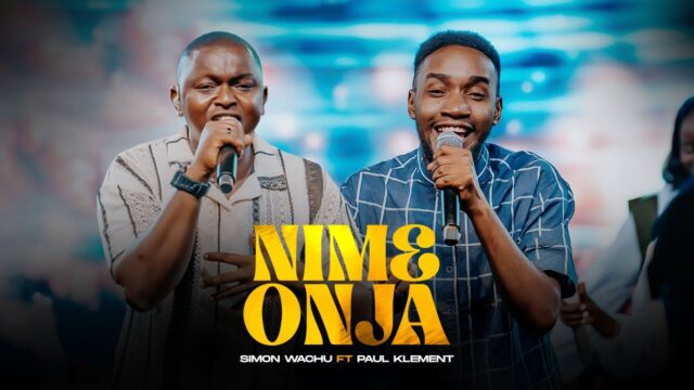 Simon Wachu Ft. Paul Clement - Nimeonja